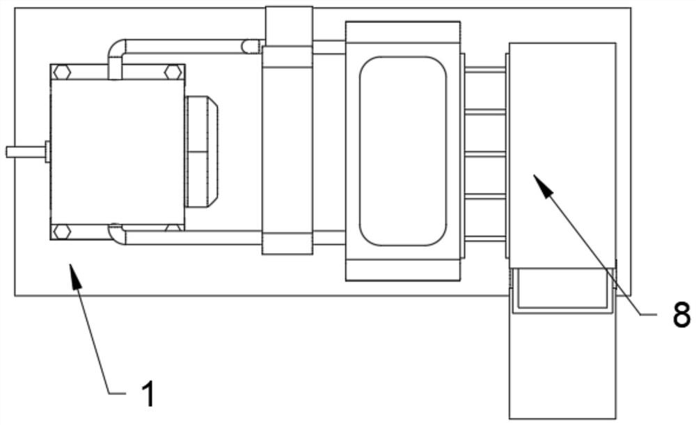 Phase change heat storage type heating device for new energy vehicle