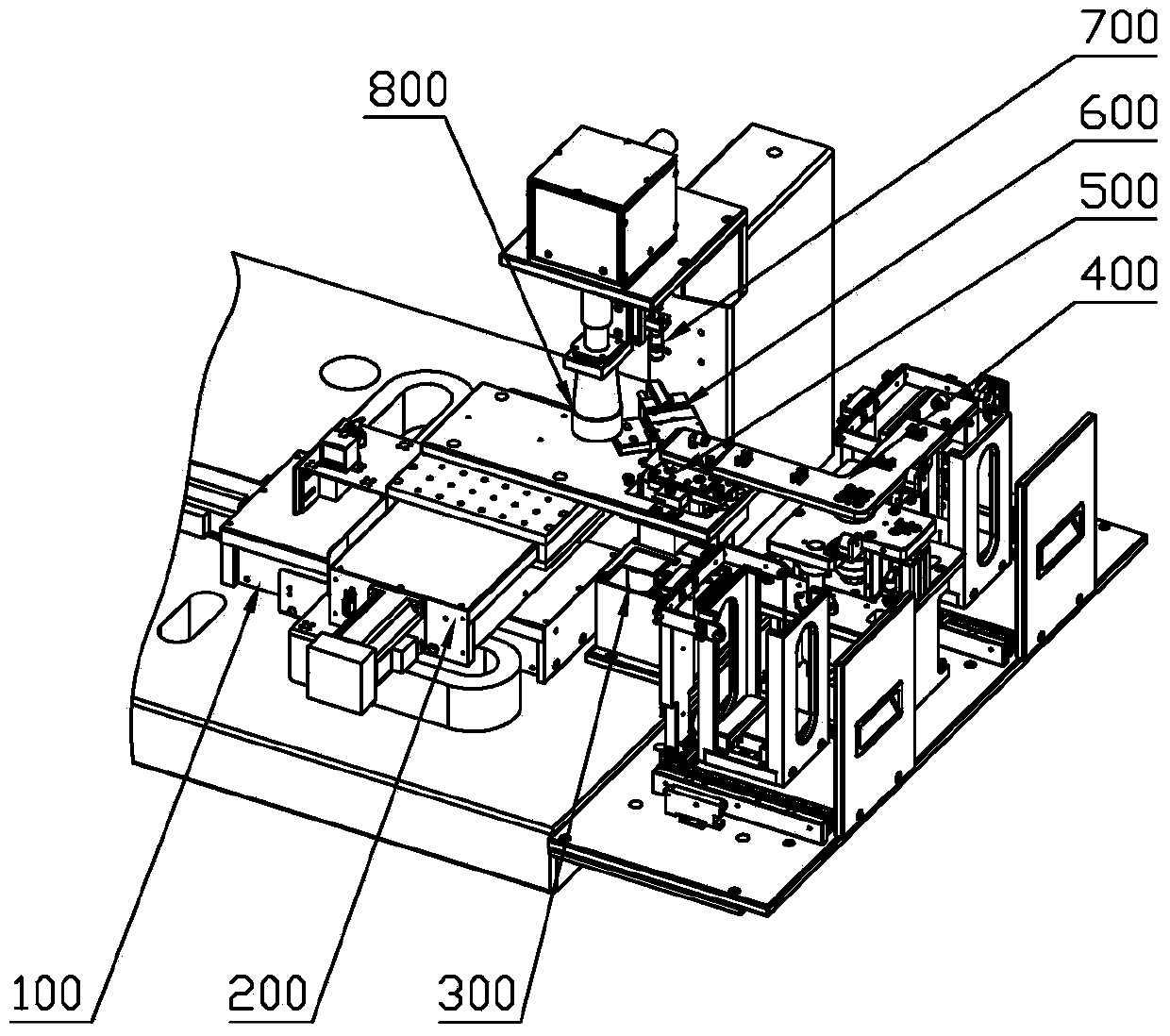 Laser cutting processing method and system of ceramic substrate