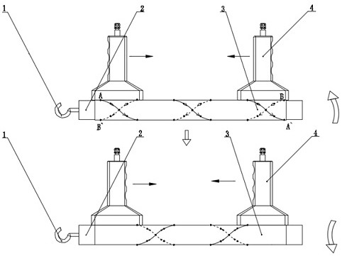 Demolding device and method for electroforming thin-wall metal fixing tube