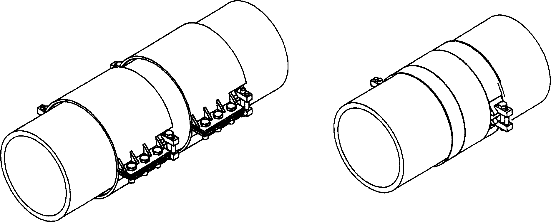 Damaged pipeline repairing apparatus and method thereof