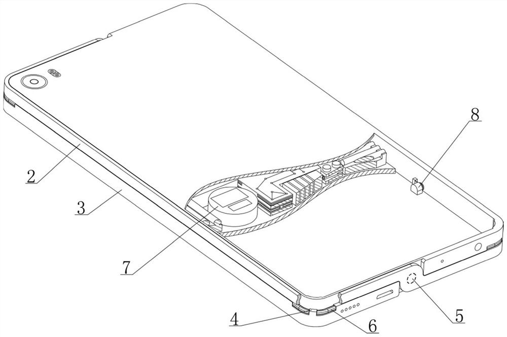 A smart phone with anti-drop function