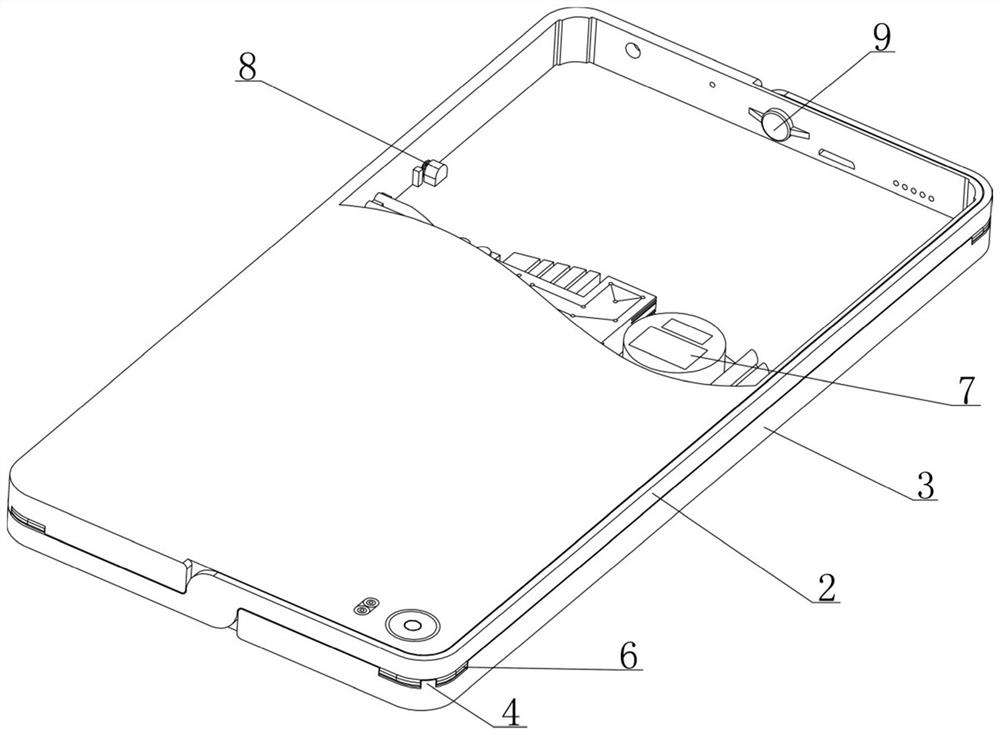 A smart phone with anti-drop function