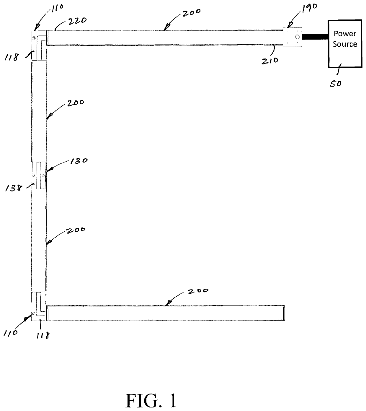 Modular lightbar system and method