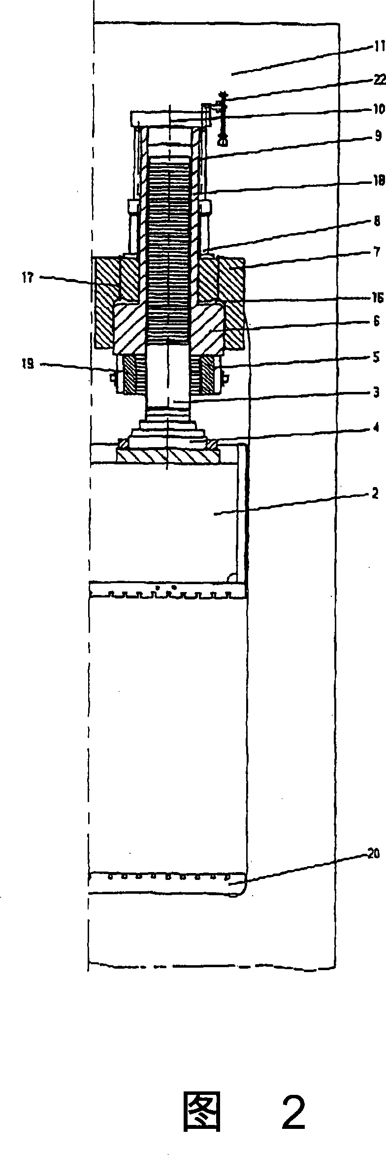 Hydraulic press for plastic and metal processing