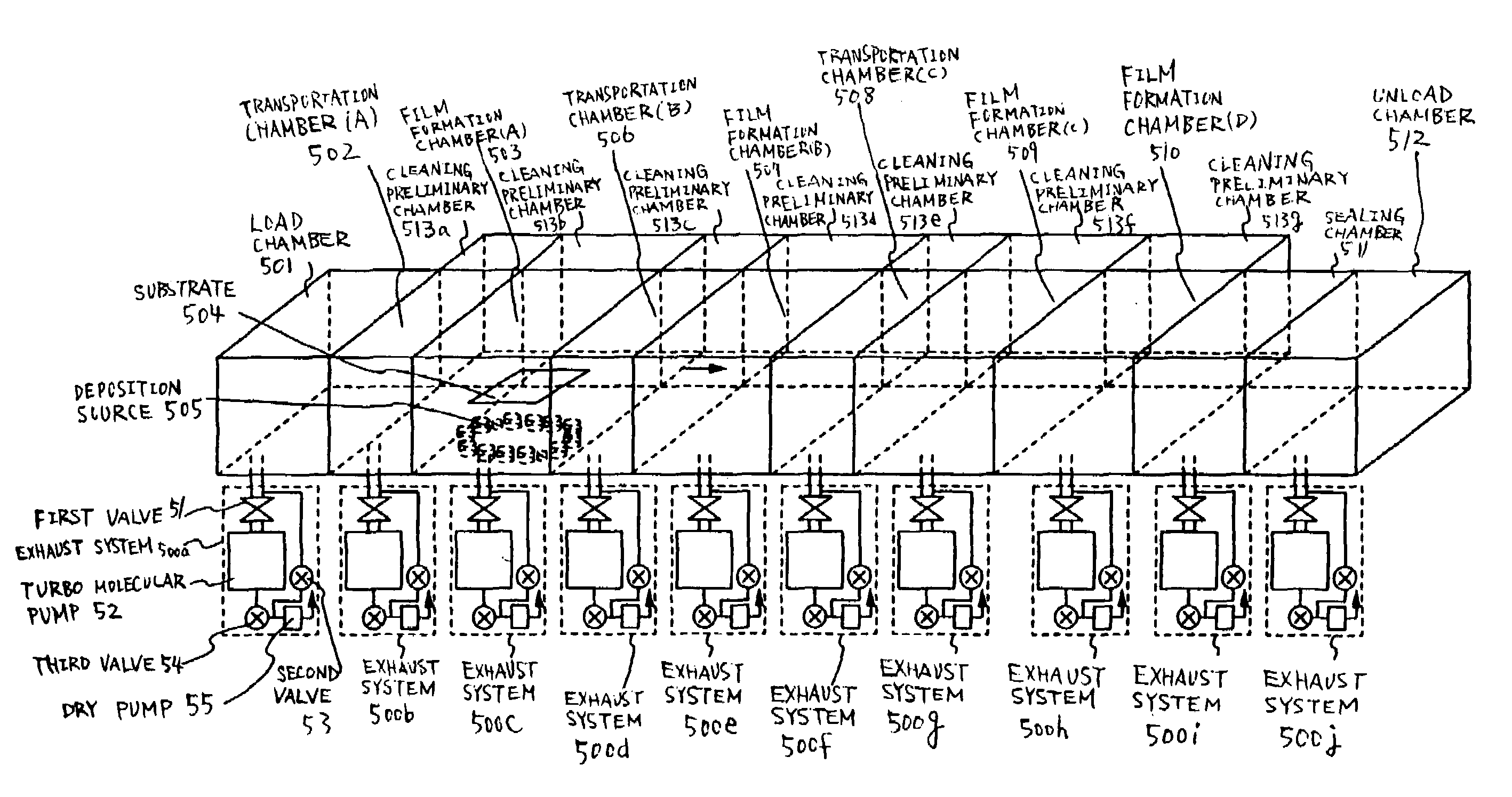 Film formation apparatus and film formation method and cleaning method