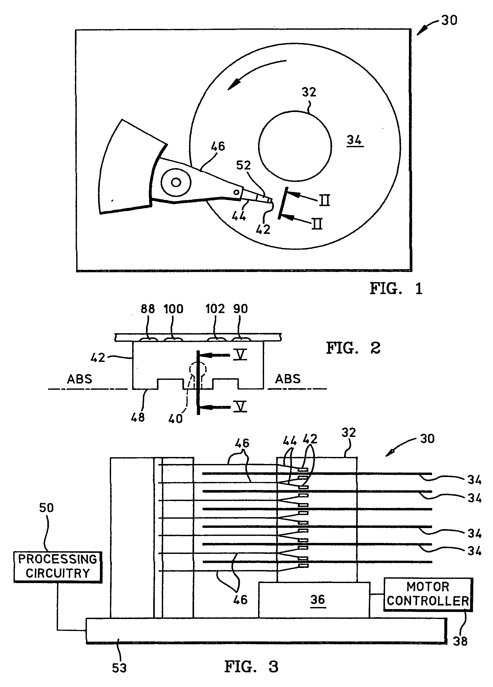 Magnetic head having a heater circuit for thermally-assisted writing