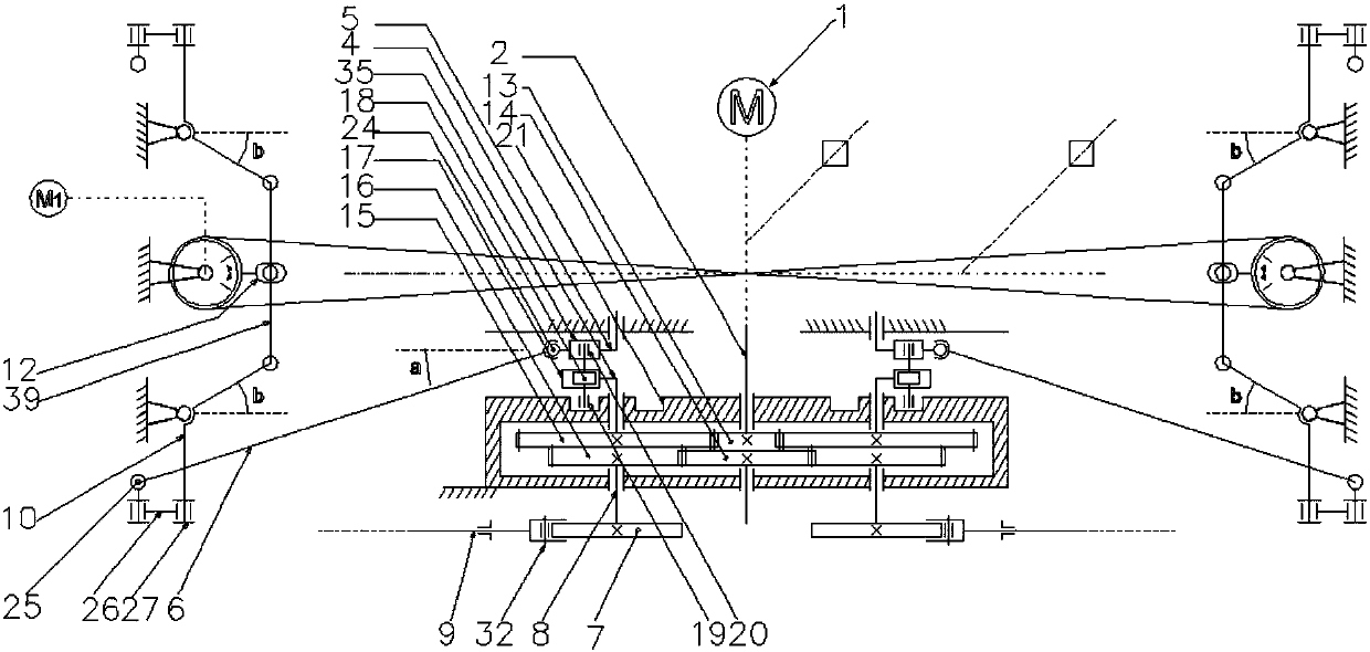 Four-foot bionic walking robot