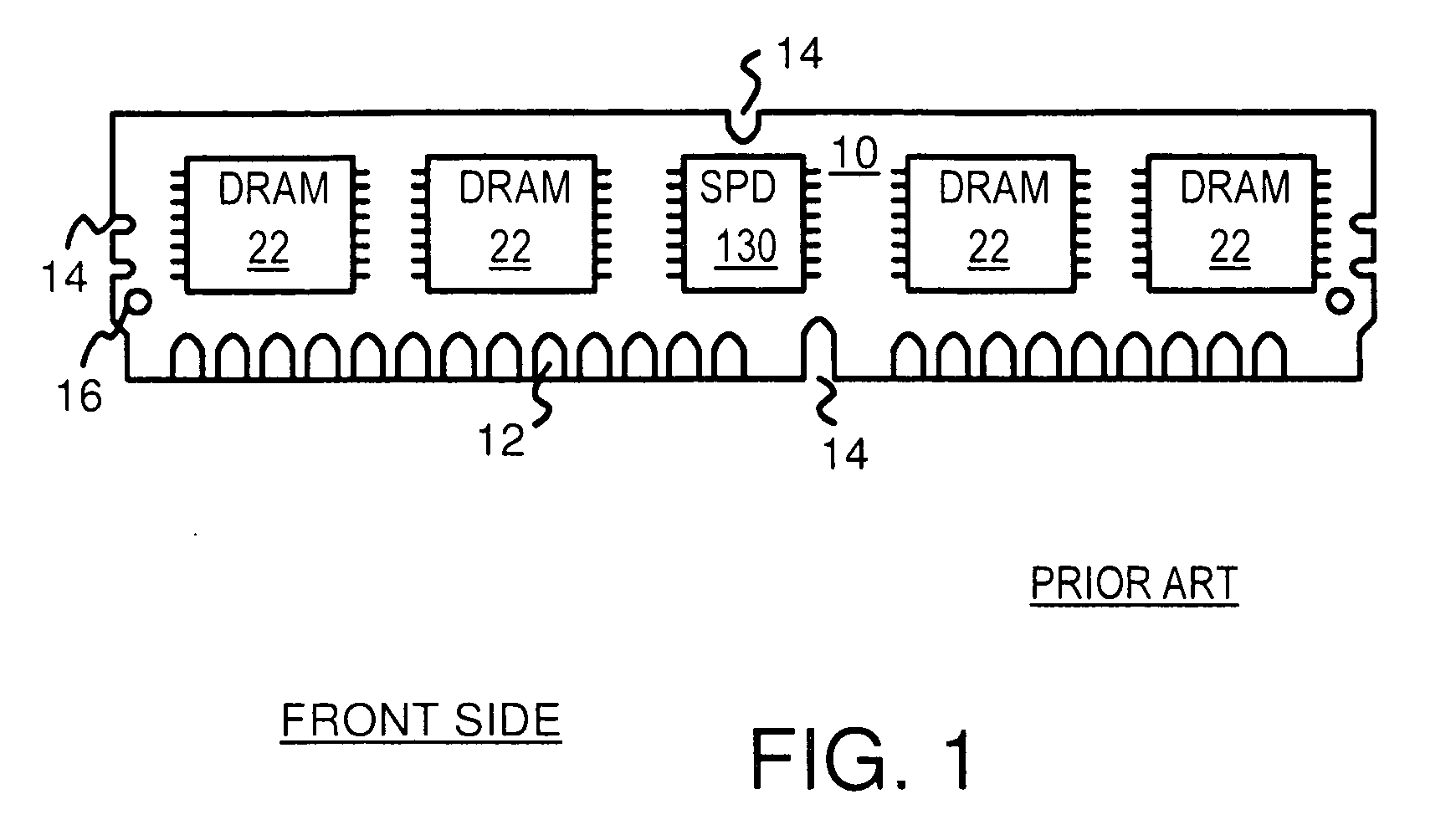 Fault Diagnosis of Serially-Addressed Memory Chips on a Test Adaptor Board To a Middle Memory-Module Slot on a PC Motherboard