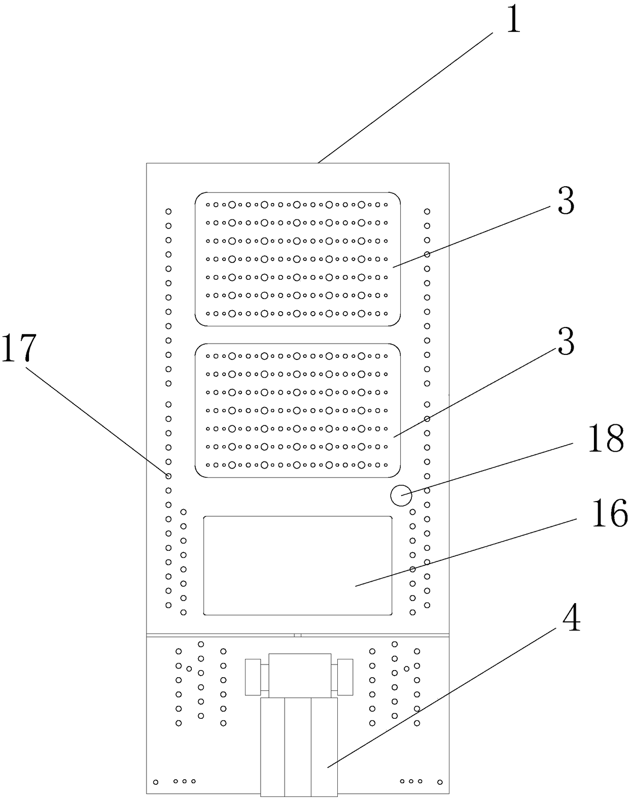 Integrated low-light energy and heat energy intelligent street lamp and control system thereof