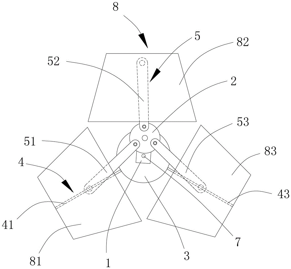 Star-shaped motor