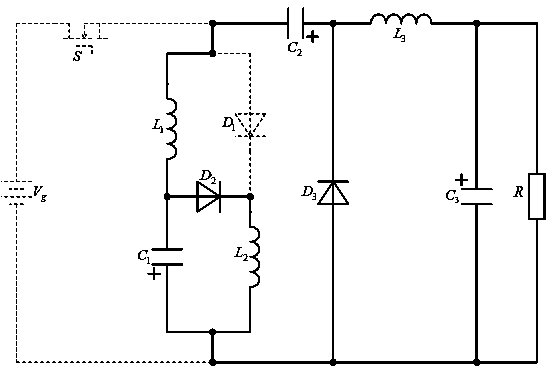 Wide-gain zeta converter