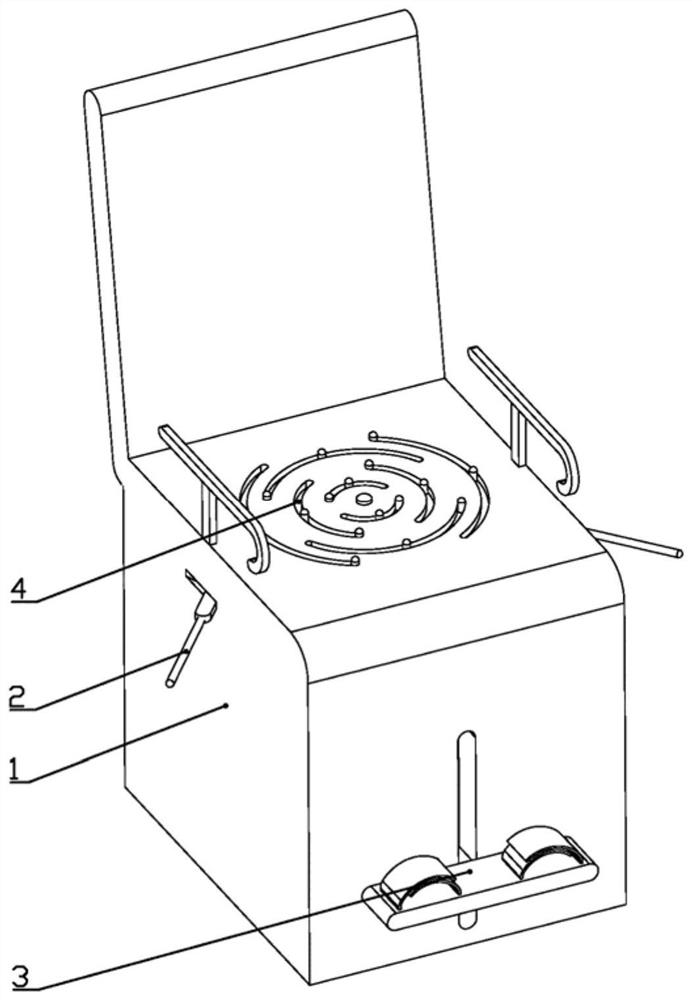 Rehabilitation training device for hepatobiliary pancreatic surgery