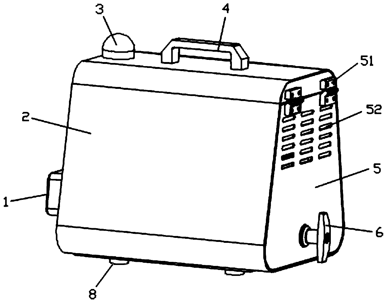 Automatic adaptive charger for AGV