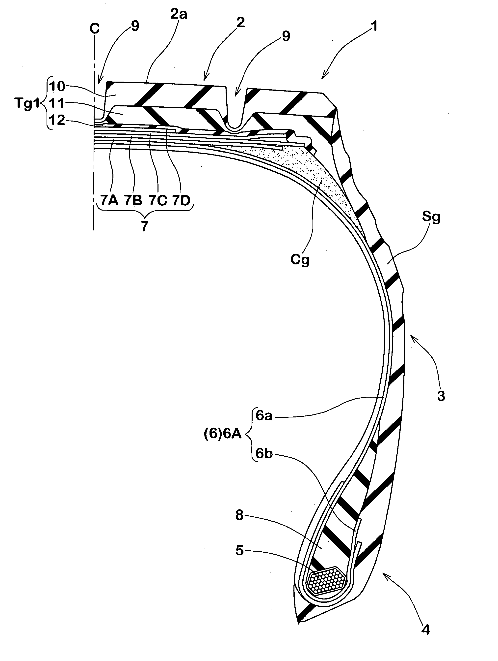 Heavy-duty pneumatic tire