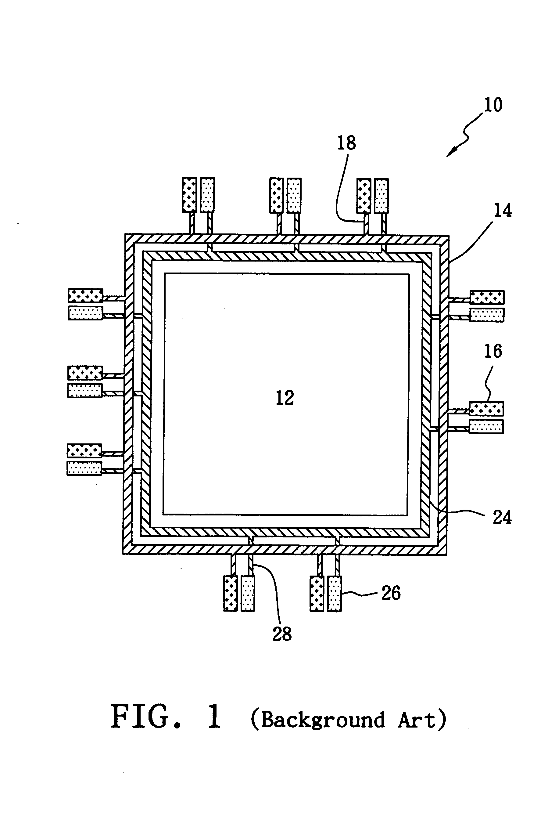 Power supply layout for an integrated circuit