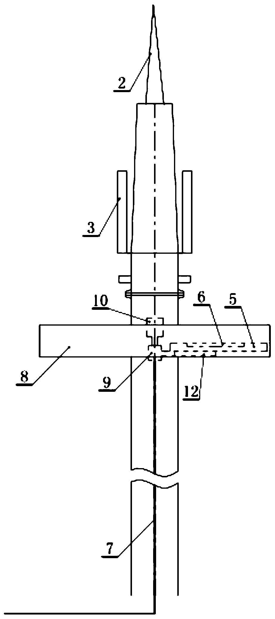 Electric power telecommunication lightning protection signal tower with hangar