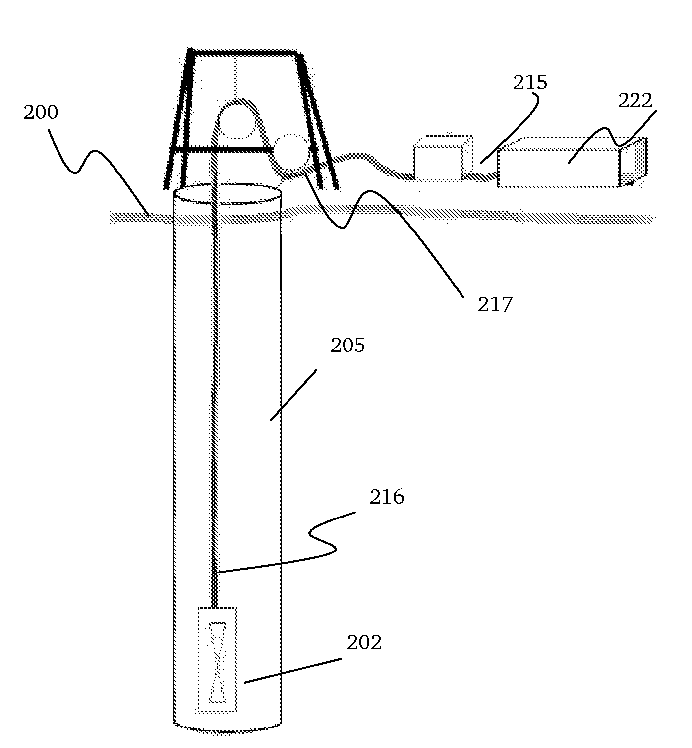 Logging device with down-hole transceiver for operation in extreme temperatures