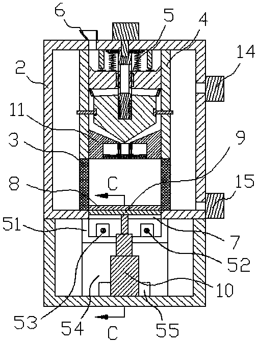 Oil refining mechanism capable of automatically discharging slag