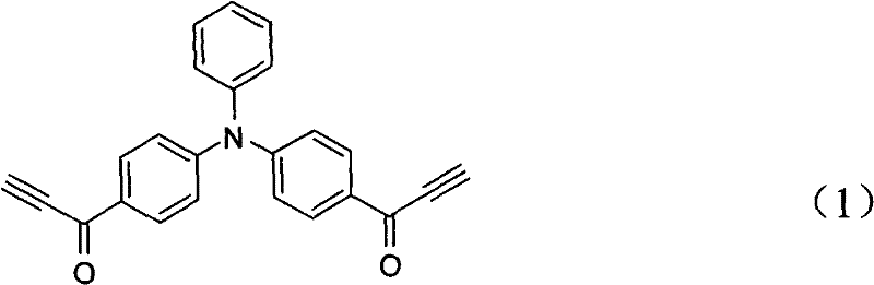 A kind of preparation method of fluorescent polymer with hydrophilic shell and hydrophobic core structure