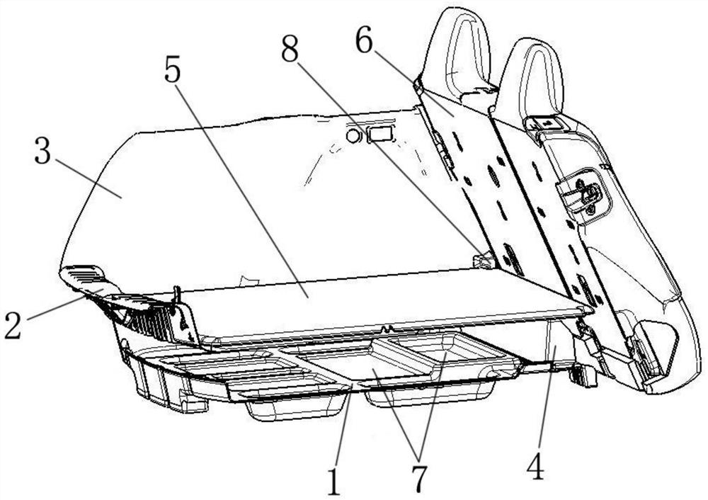 Automobile trunk