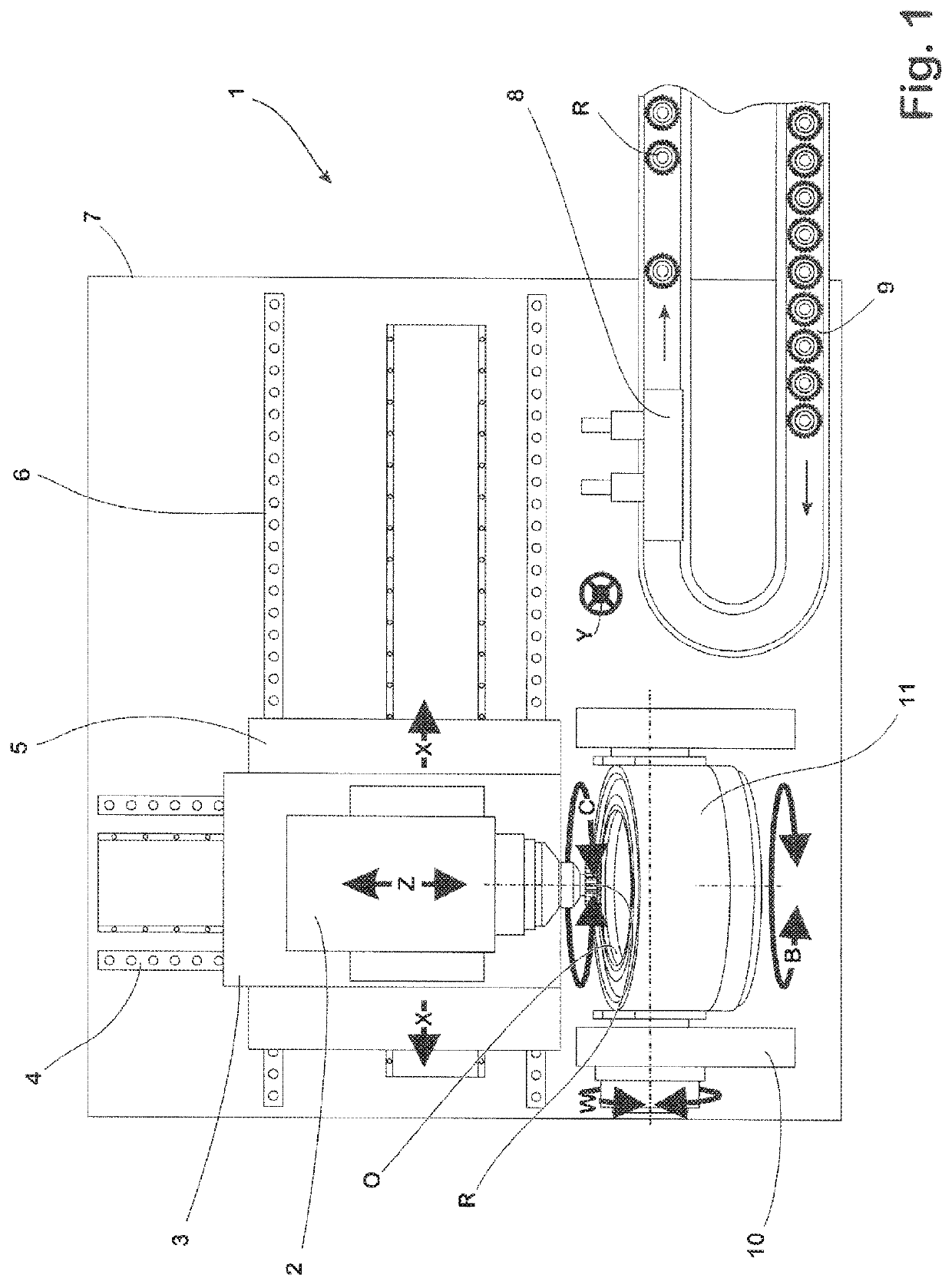 Method for honing toothed wheels