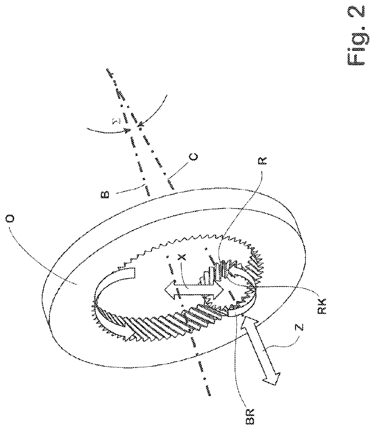 Method for honing toothed wheels