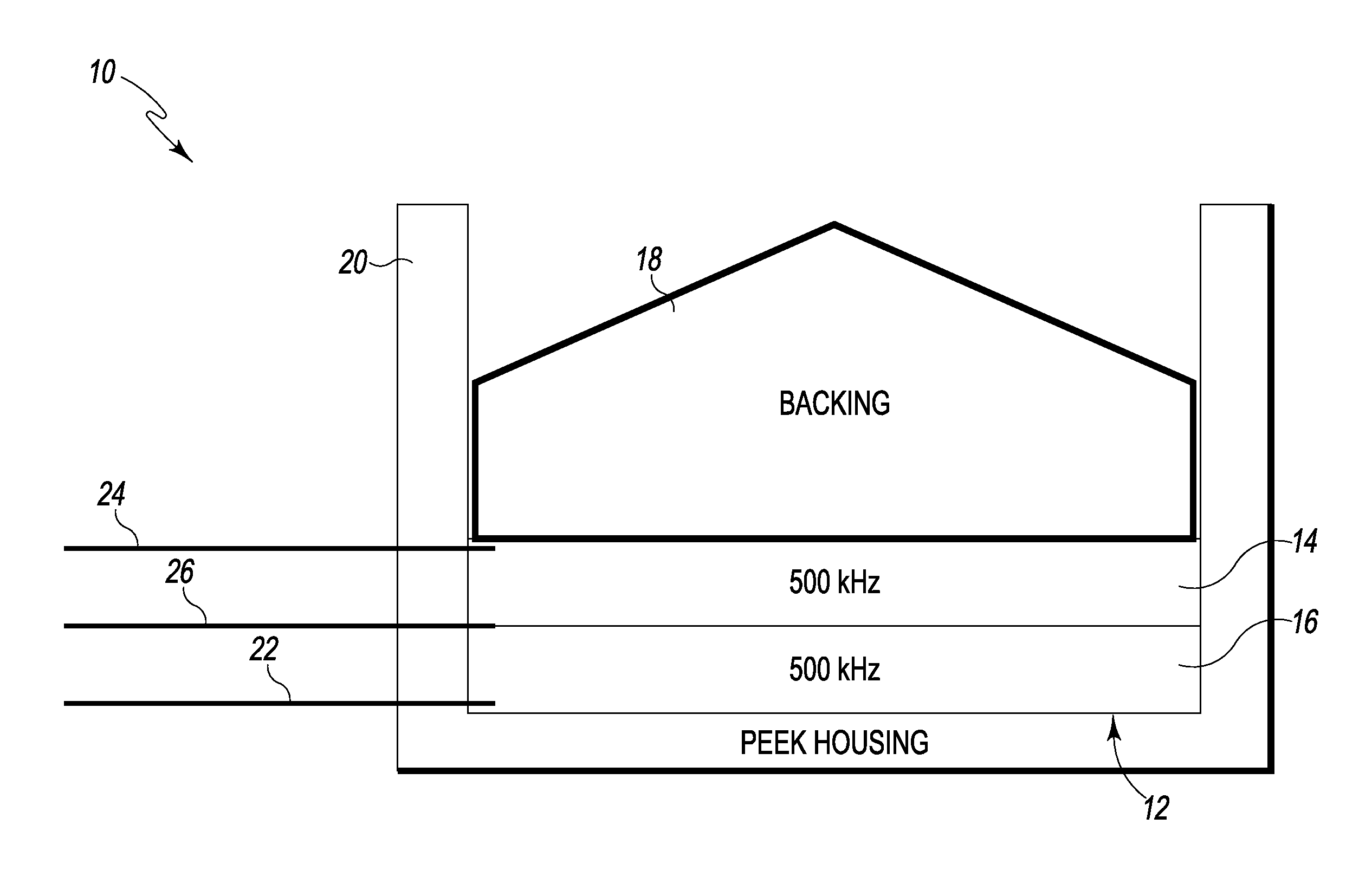 Enhanced bandwidth transducer for well integrity measurement