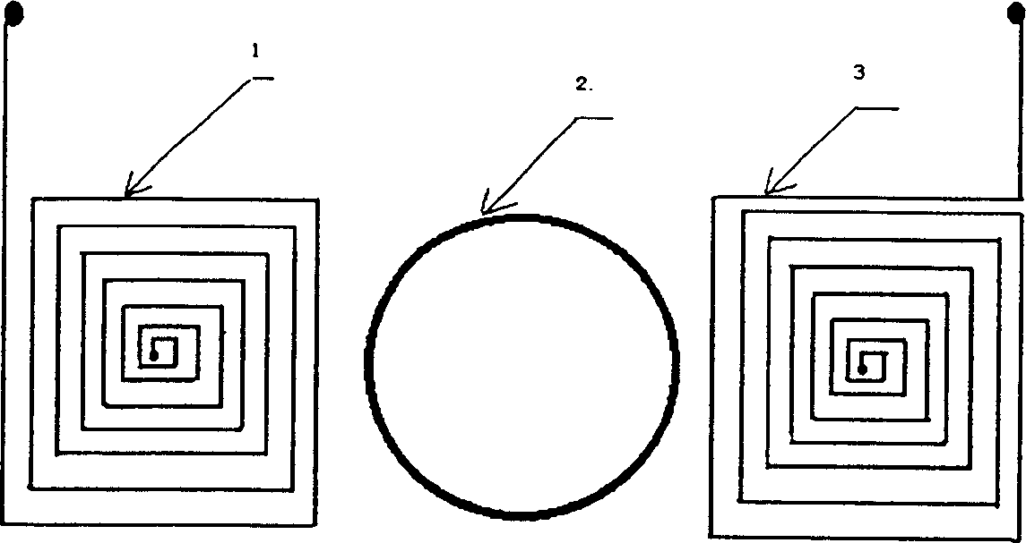 High frequency E-type and I-type film transformer and its preparing method