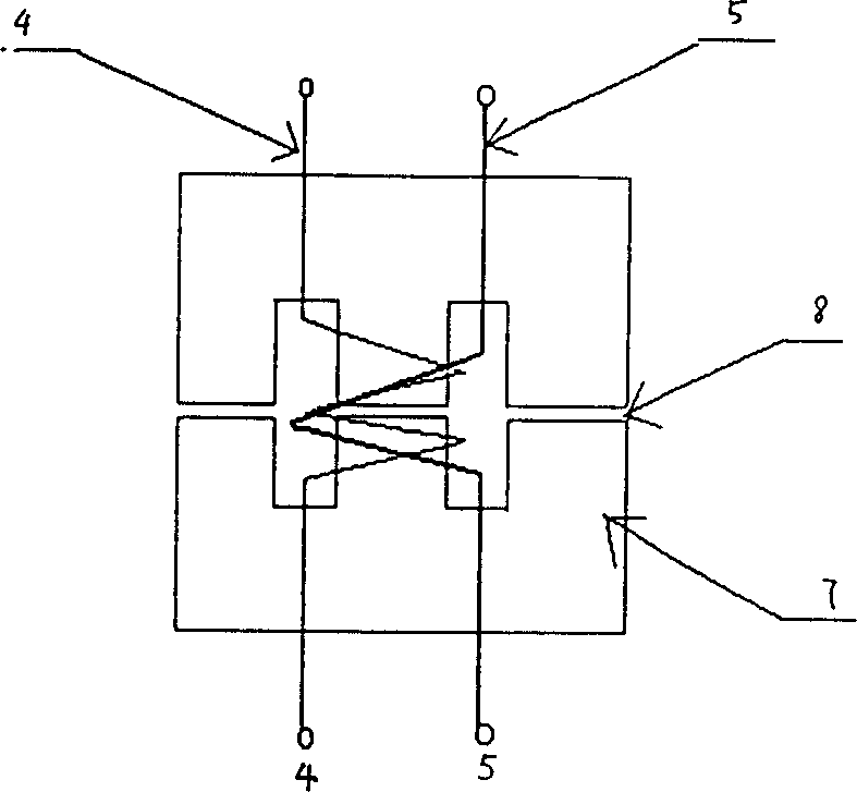 High frequency E-type and I-type film transformer and its preparing method