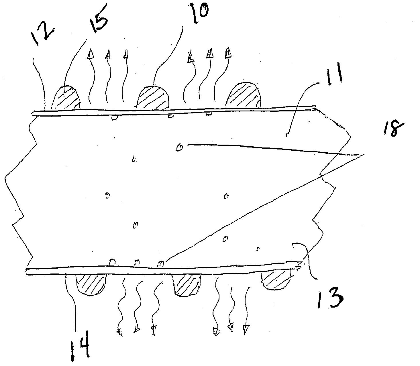 System for removal of water from a hose and the hygroscopic hose utilized