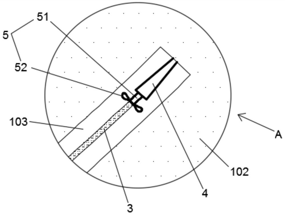 Coal bed long-hole drilling deposited coal cinder water-discharging system and cinder discharging method