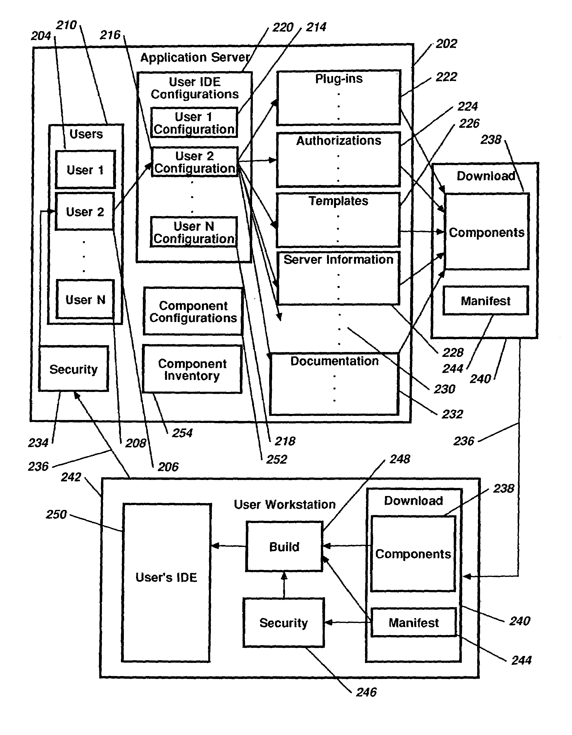 Method, system, computer program product, and article of manufacture for updating a computer program according to a stored configuration