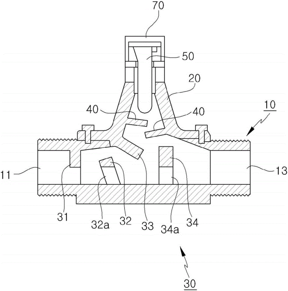 Device for checking leakage of live steam from steam trap