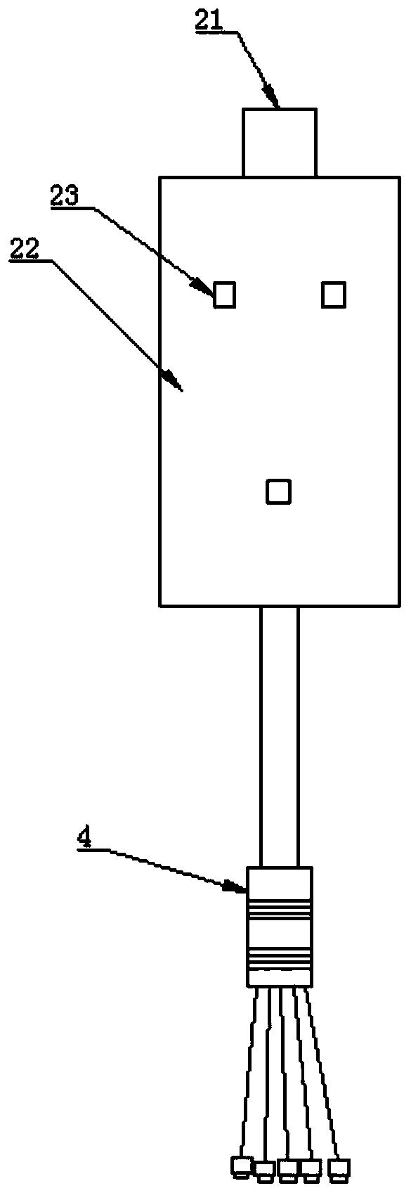 Temperature measurement type face recognition access control system and control method thereof