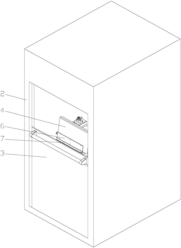 Interior oil baffle plate for milling machine in dentistry