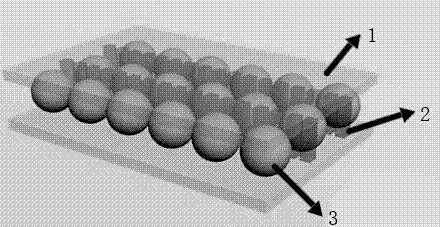 Preparation method of black monodisperse polymer microspheres