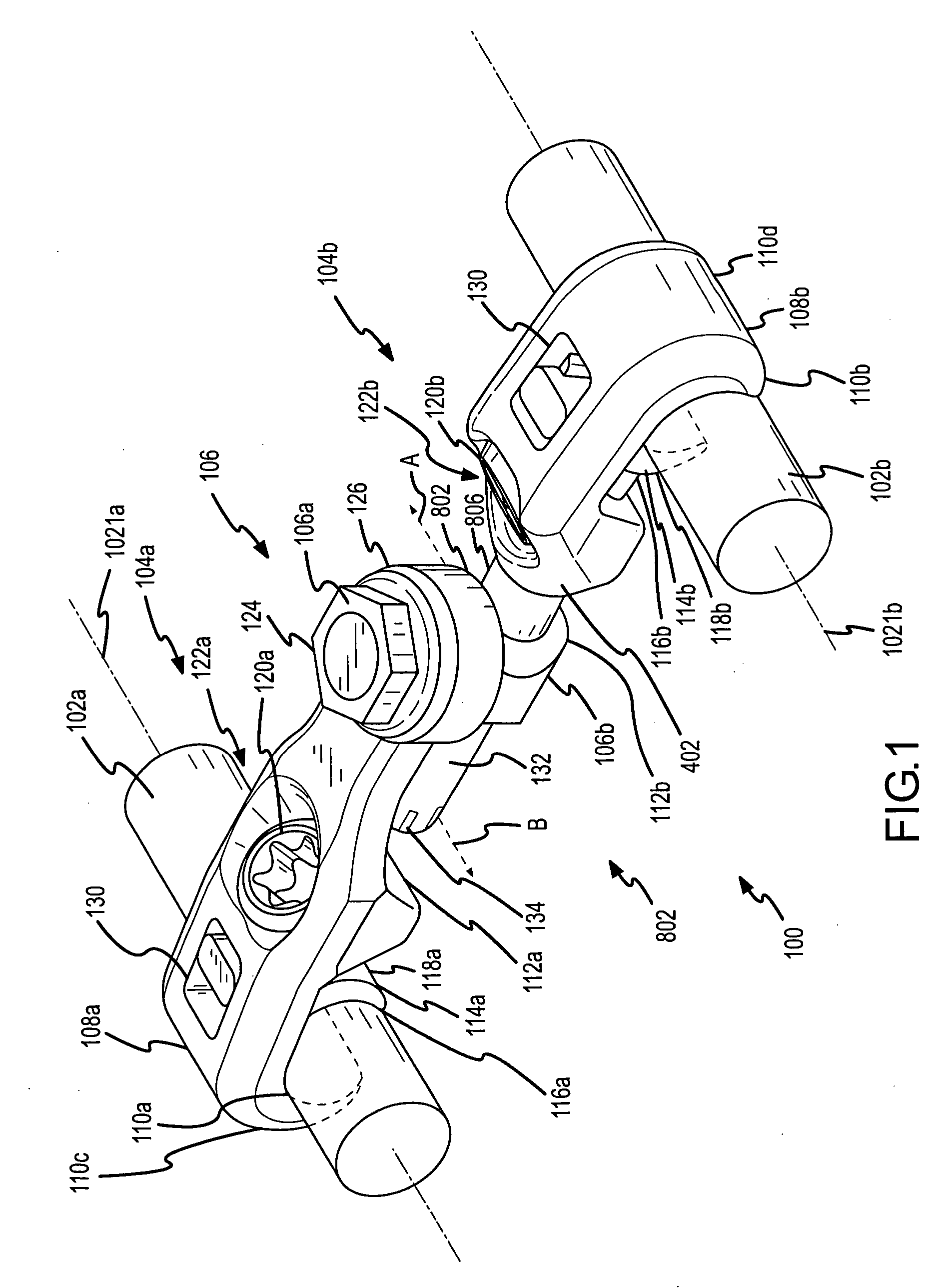 Spinal rod cross connector