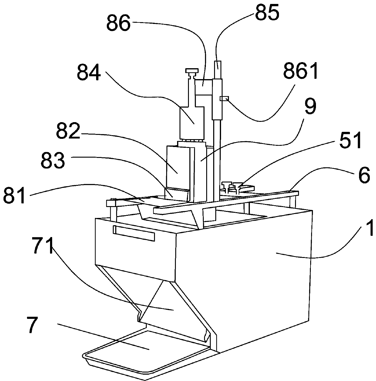 Multi-knife multi-slice quick meat slicer