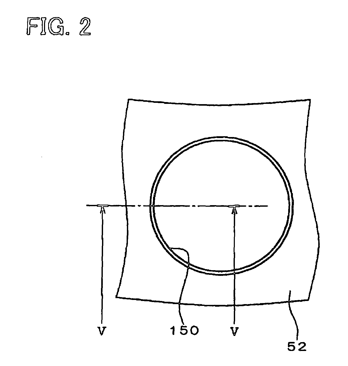 Press-fitting method and rectifying device having press-fitted member