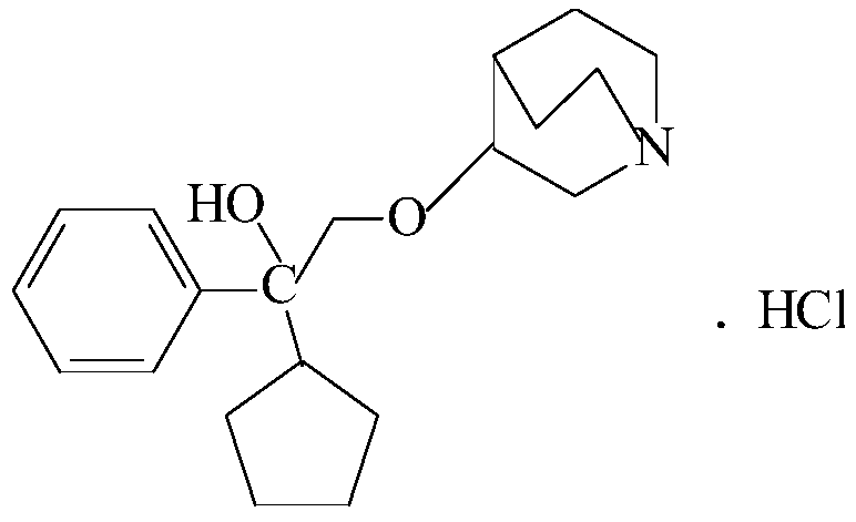 Detection method and application of 3-quinuclidinone hydrochloride