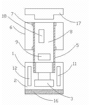 Camera device with alarming function