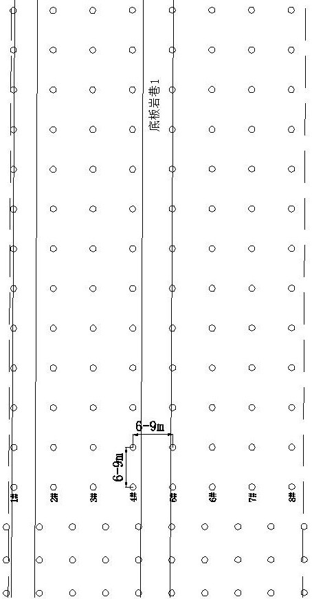 Freezing fracturing and hydraulic punching type permeability improving and drainage promoting method for low-permeability coal seam