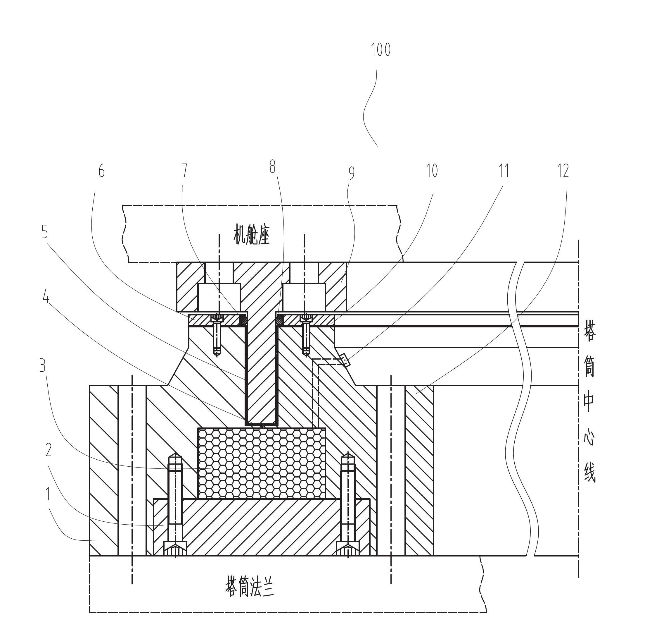 Wind power generator set and yawing-braking magnetic thixotropic flexible braking device of wind power generator set