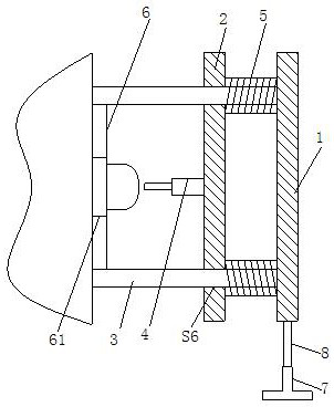 Injection molding machine nozzle cleaning device