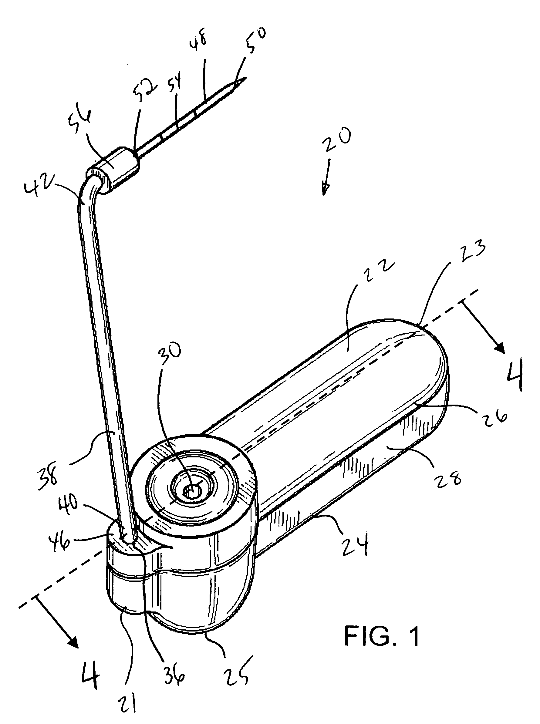 Integrated theft deterrent device