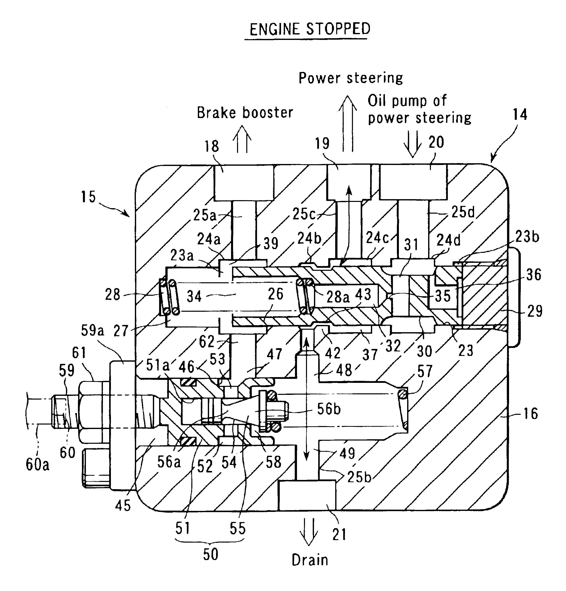 Hydraulic booster brake system