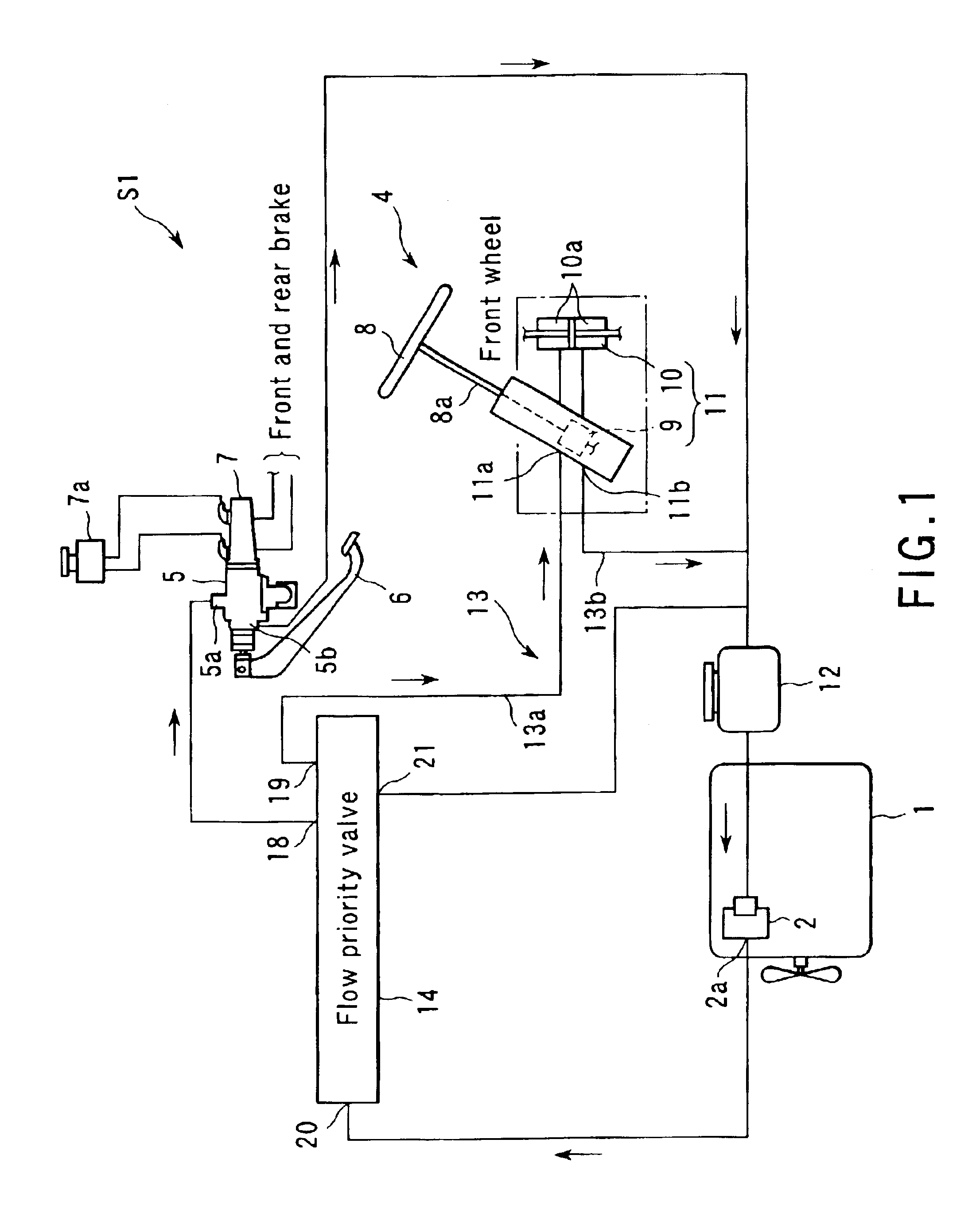 Hydraulic booster brake system