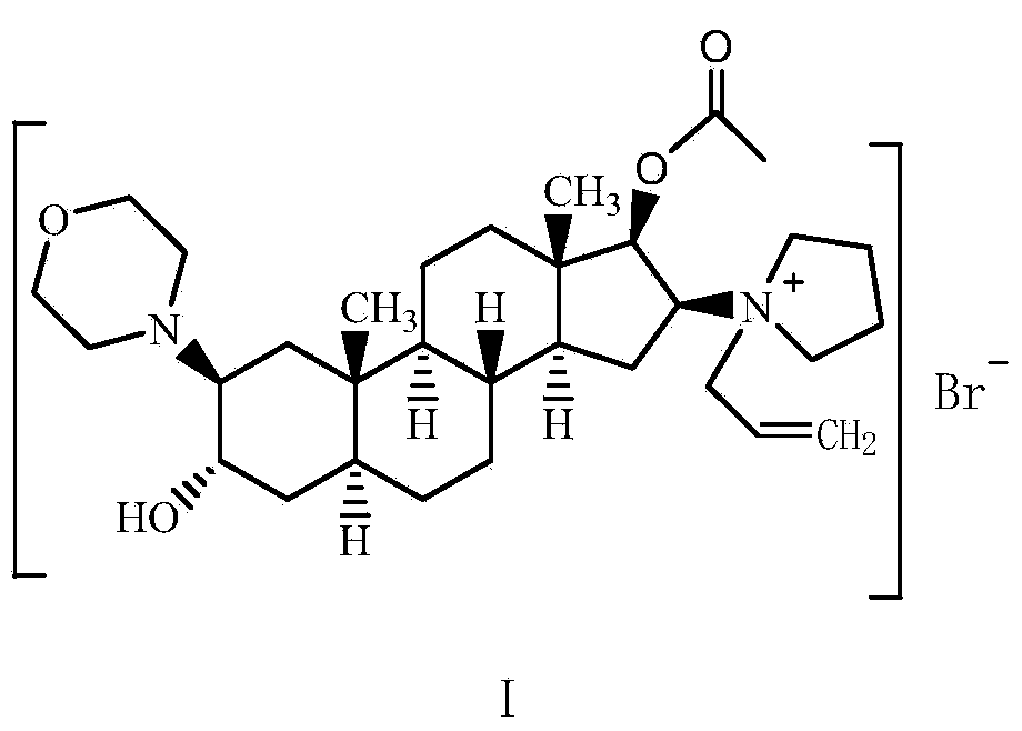 Preparation method of high-purity high-stability rocuronium bromide