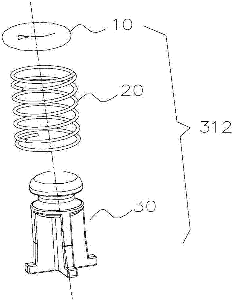 External water tank and ice maker