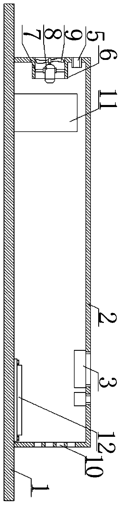 Insulation detection sensor of high-voltage pipe sleeve for locomotive